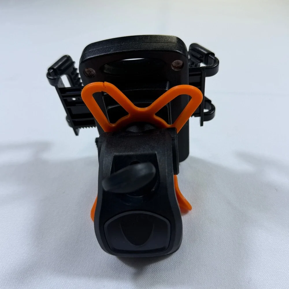 ESR Bike Phone Mount Adjustable Handlebar Holder Black Orange Universal Clamp